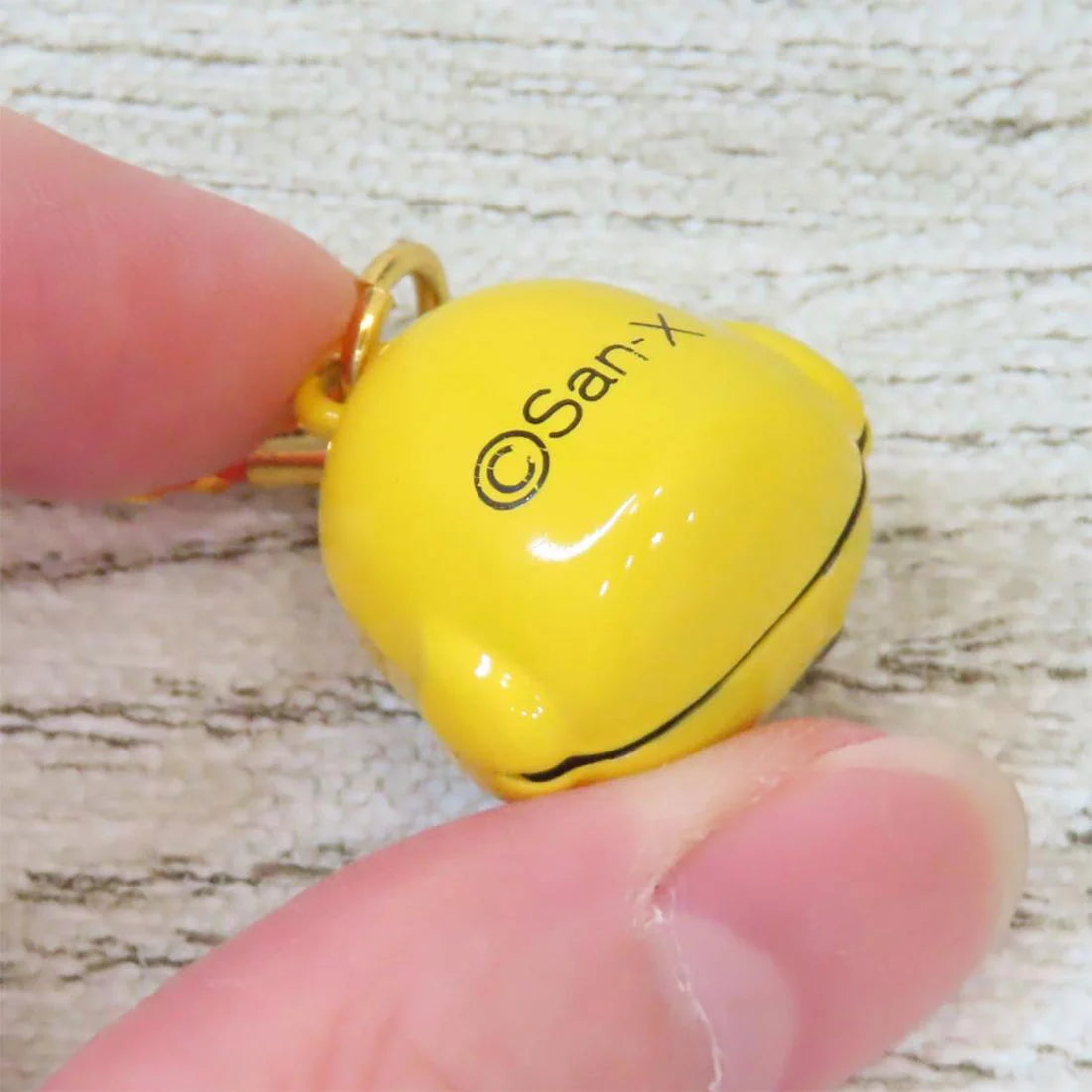 san-x-rilakkuma-kiiroitori-face-bell-keychain-accessory
