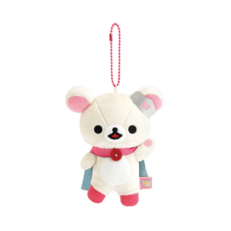 san-x-rilakkuma-korilakkuma-gaming-strawberry-hero-mascot-holder-keychain
