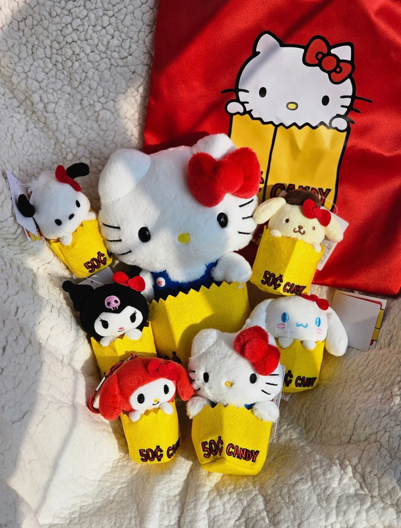 貴重！ HELLO KITTY★SANRIO SHOPのおまけマスコット33個 SANRIO Hello Kitty 50th Anniversary Museum Exhibition Limited