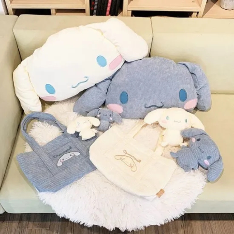 sanrio-cinnamoroll-corduroy-series-cream-mascot-holder-keychain