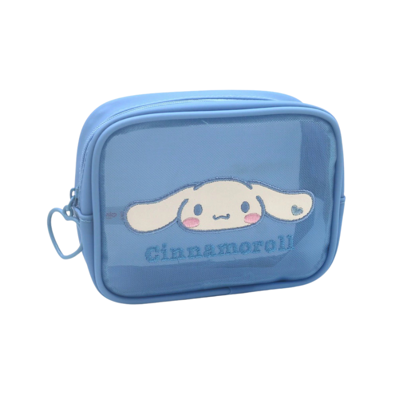 sanrio-cinnamoroll-heart-zipper-mesh-pouch