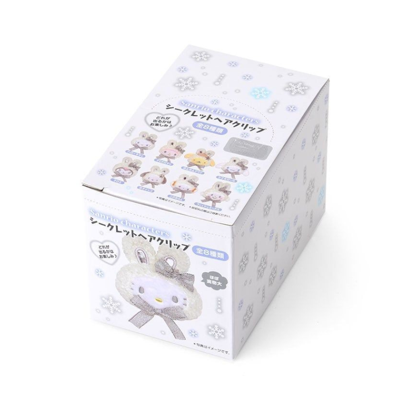 sanrio-fluffy-snow-rabbit-secret-hair-clip-blind-box-1pc-