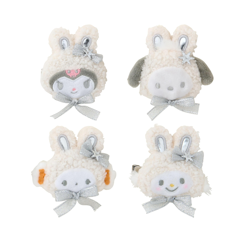 sanrio-fluffy-snow-rabbit-secret-hair-clip-blind-box-1pc-