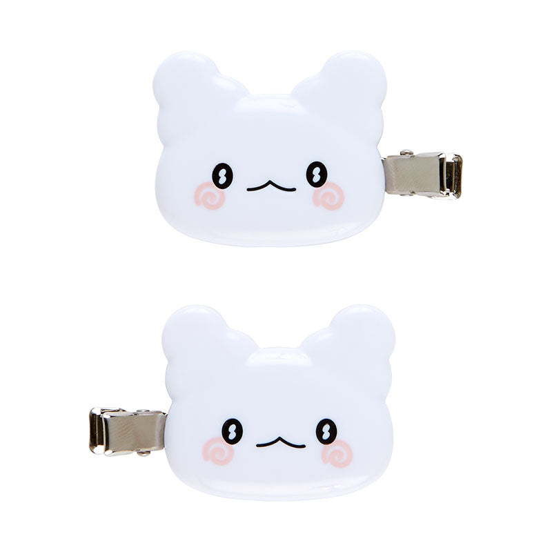 sanrio-hanamaruobake-face-hair-clip-set-of-2