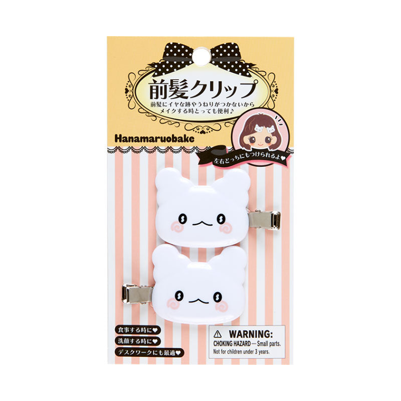 sanrio-hanamaruobake-face-hair-clip-set-of-2