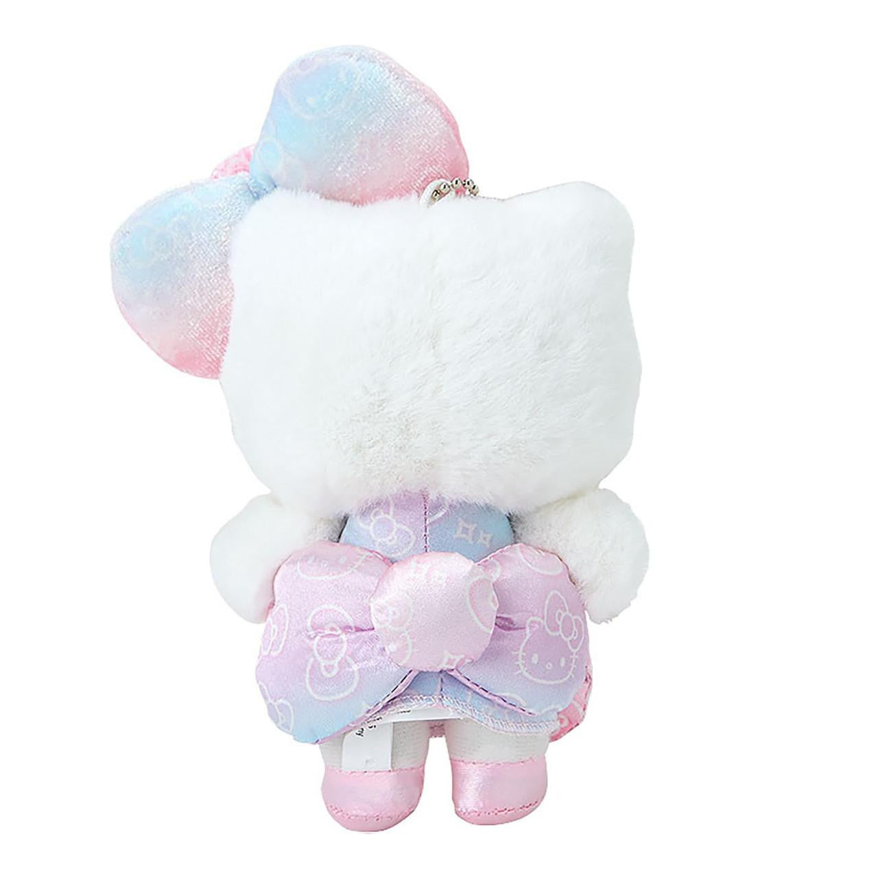 SANRIO Hello Kitty 50th The Fashionable Ribbons Birthday Mascot Holder Keychain