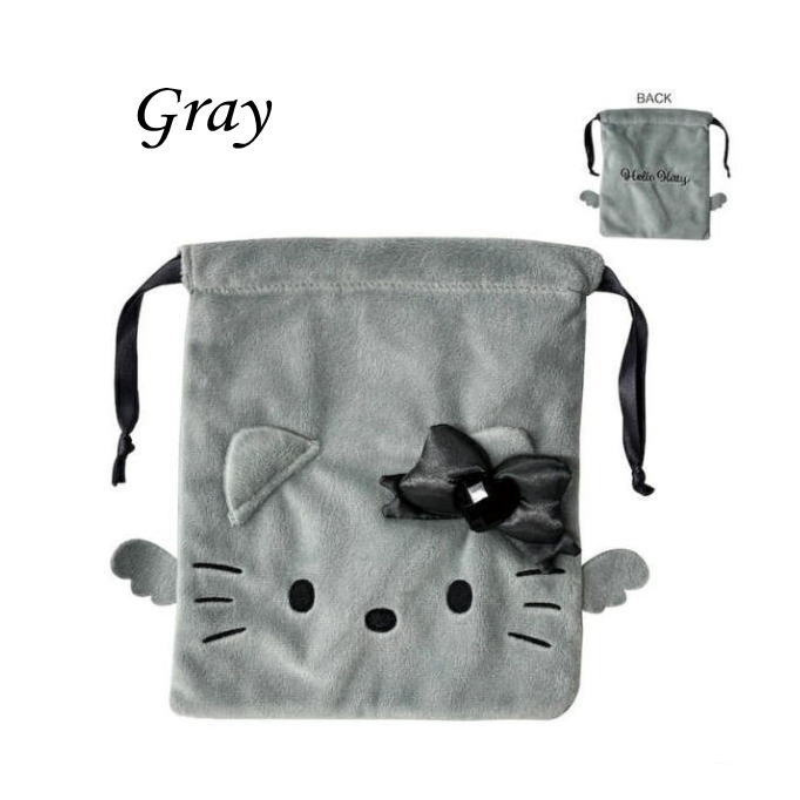 sanrio-hello-kitty-black-angel-grey-draw-string-bag