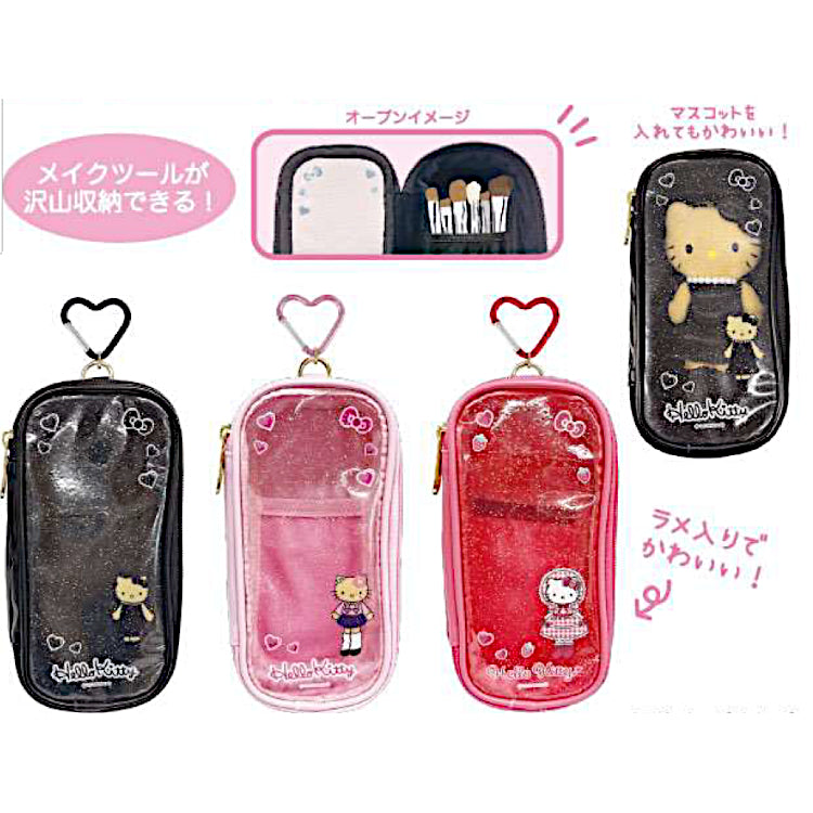 sanrio-hello-kitty-clear-cosmetic-pouch-red-