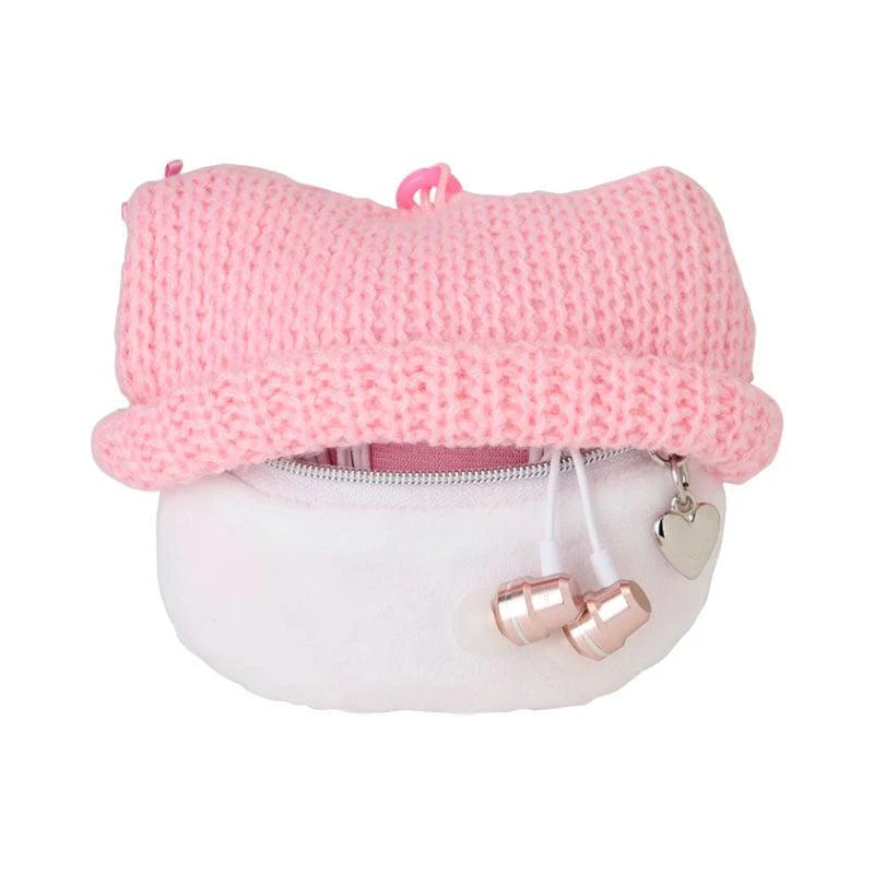 sanrio-hello-kitty-cozy-cap-face-keychain-pouch