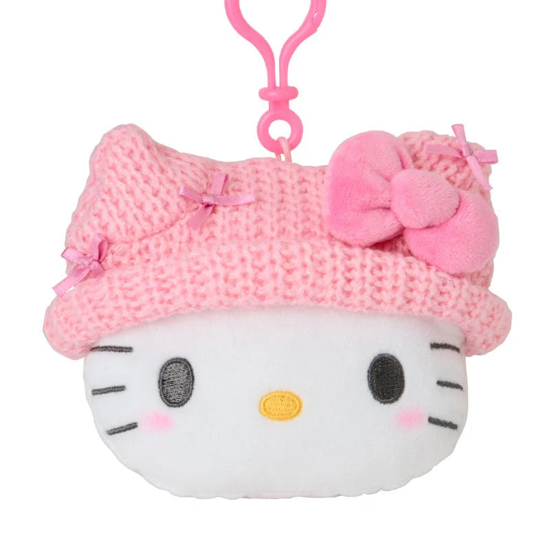 sanrio-hello-kitty-cozy-cap-face-keychain-pouch