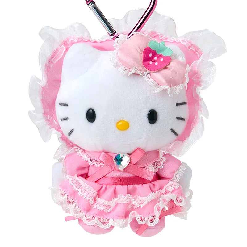 sanrio-hello-kitty-lolita-pink-mascot-holder-keychain