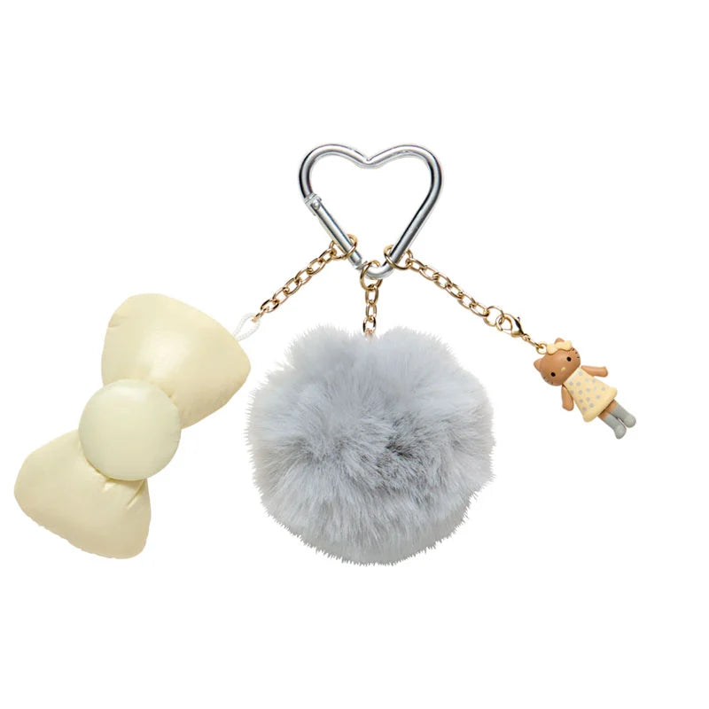 sanrio-hello-kitty-ribbon-strap-keychain-grey-