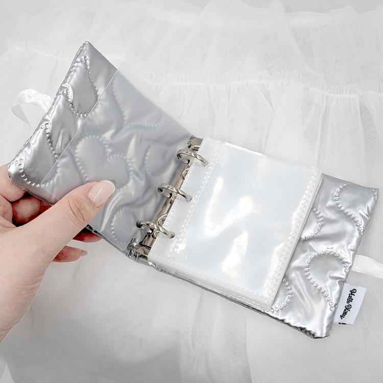 sanrio-hello-kitty-silver-quilted-collector-mini-album
