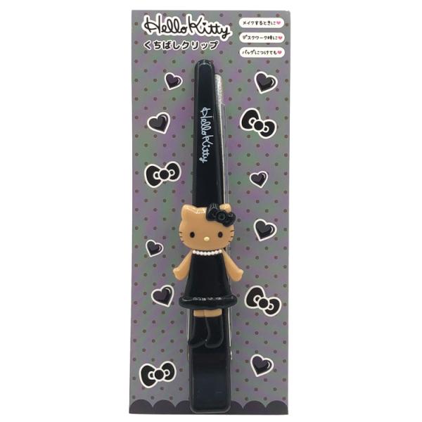 sanrio-hello-kitty-style-up-long-hair-clip-black-