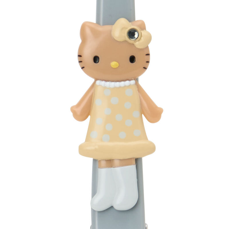 sanrio-hello-kitty-style-up-long-hair-clip-grey-