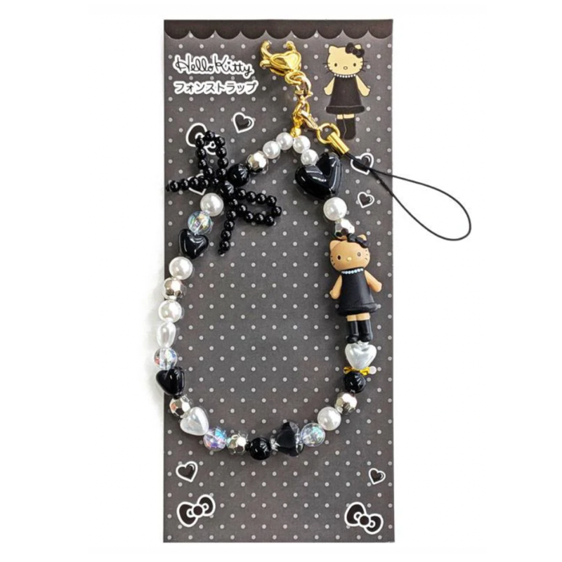 sanrio-hello-kitty-style-up-phone-strap-black-