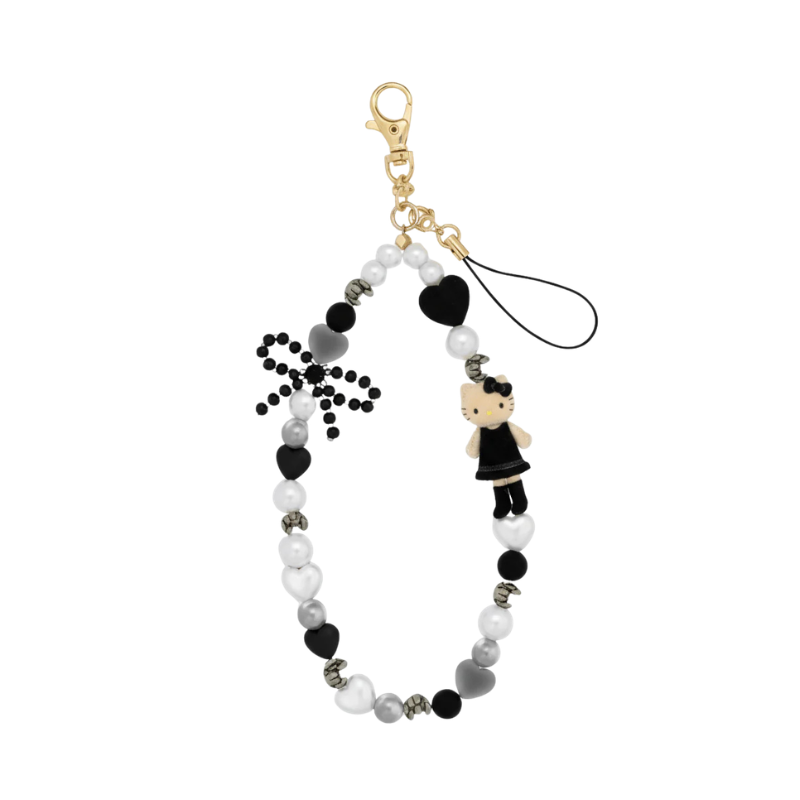 sanrio-hello-kitty-style-up-phone-strap-black-
