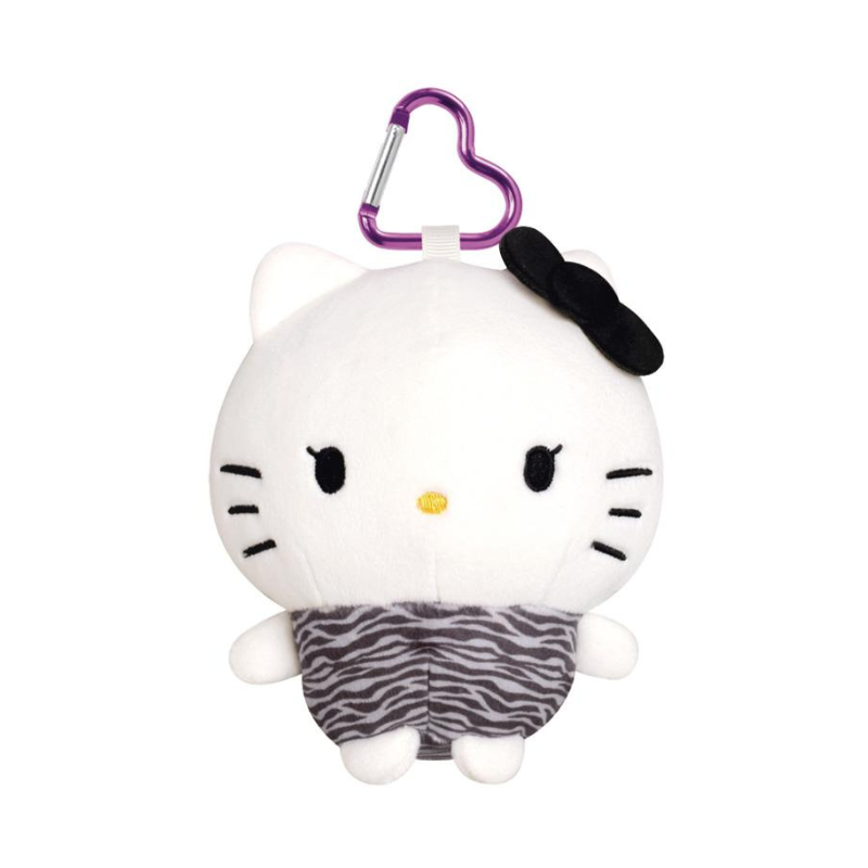 sanrio-hello-kitty-zebra-print-coin-pouch-keychain