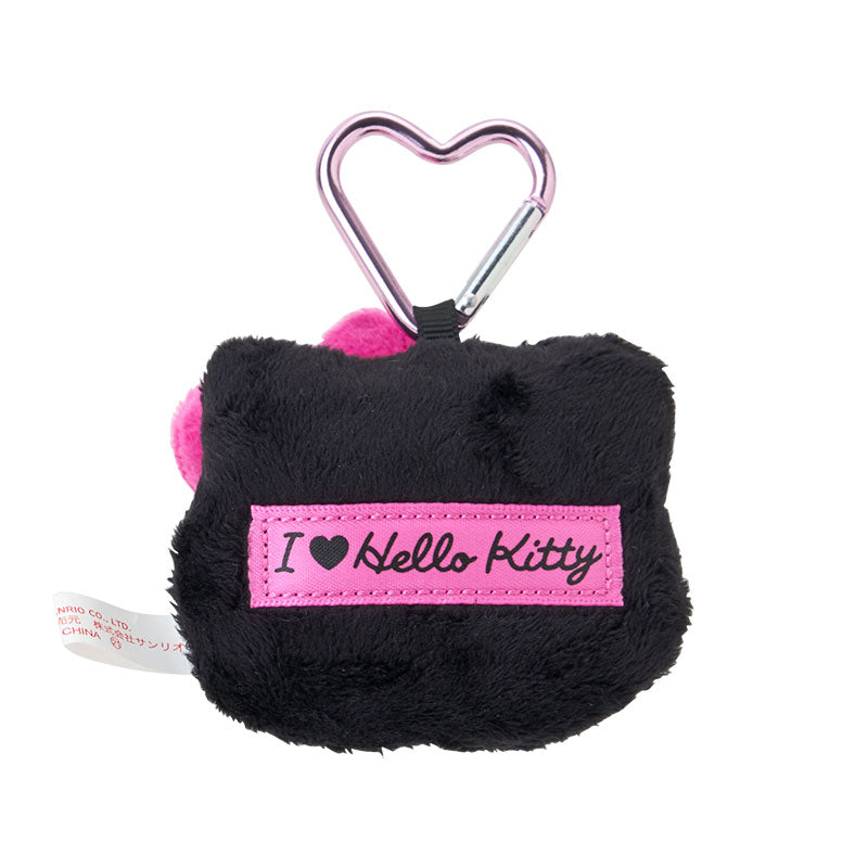 sanrio-i-love-hello-kitty-black-pink-face-shaped-mascot-holder-keychain