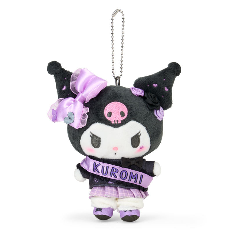 sanrio-kuromi-academy-sparkle-festival-mascot-holder-keychain