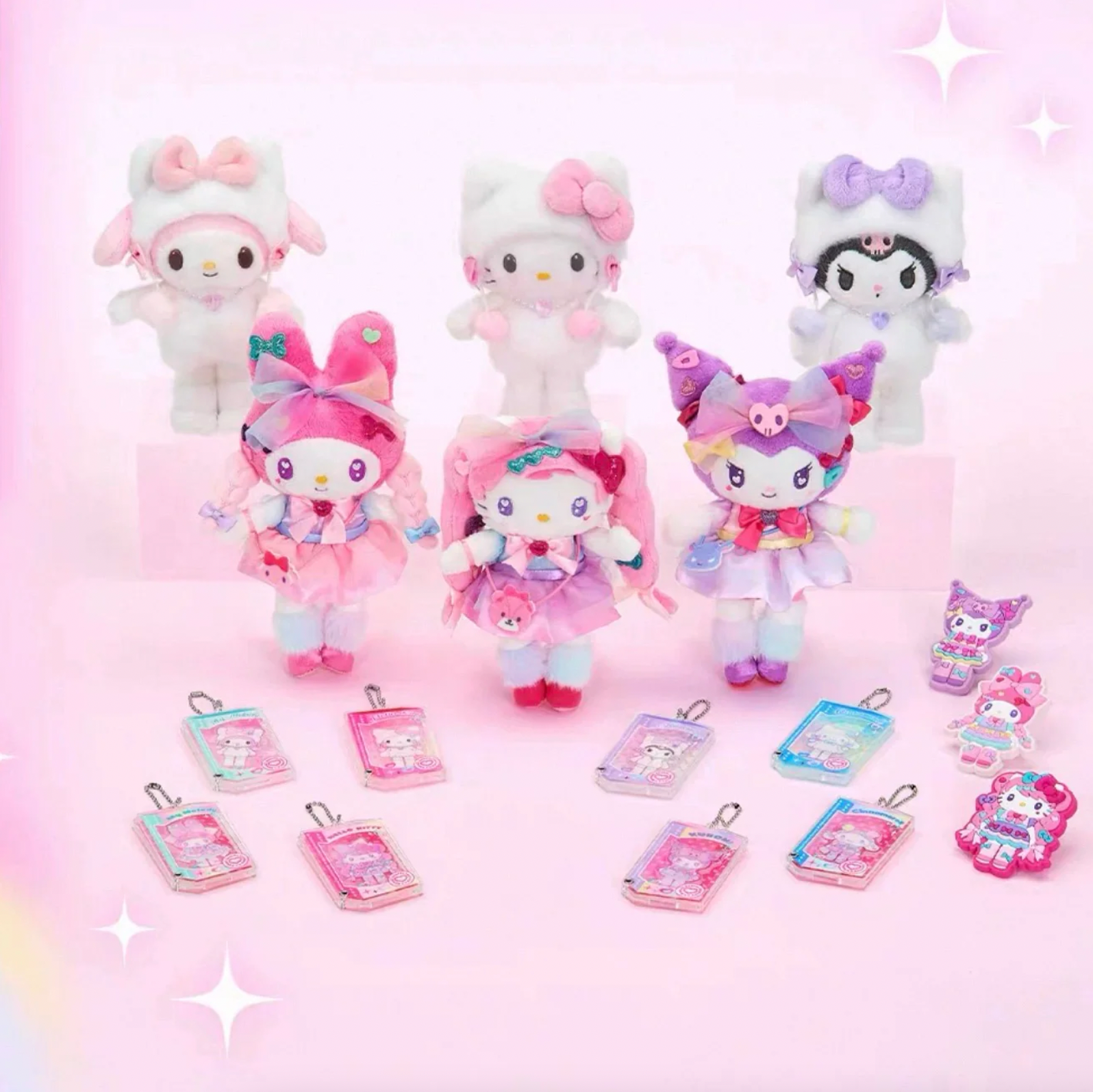 sanrio-kuromi-harajuku-limited-long-leg-mascot-holder-keychain