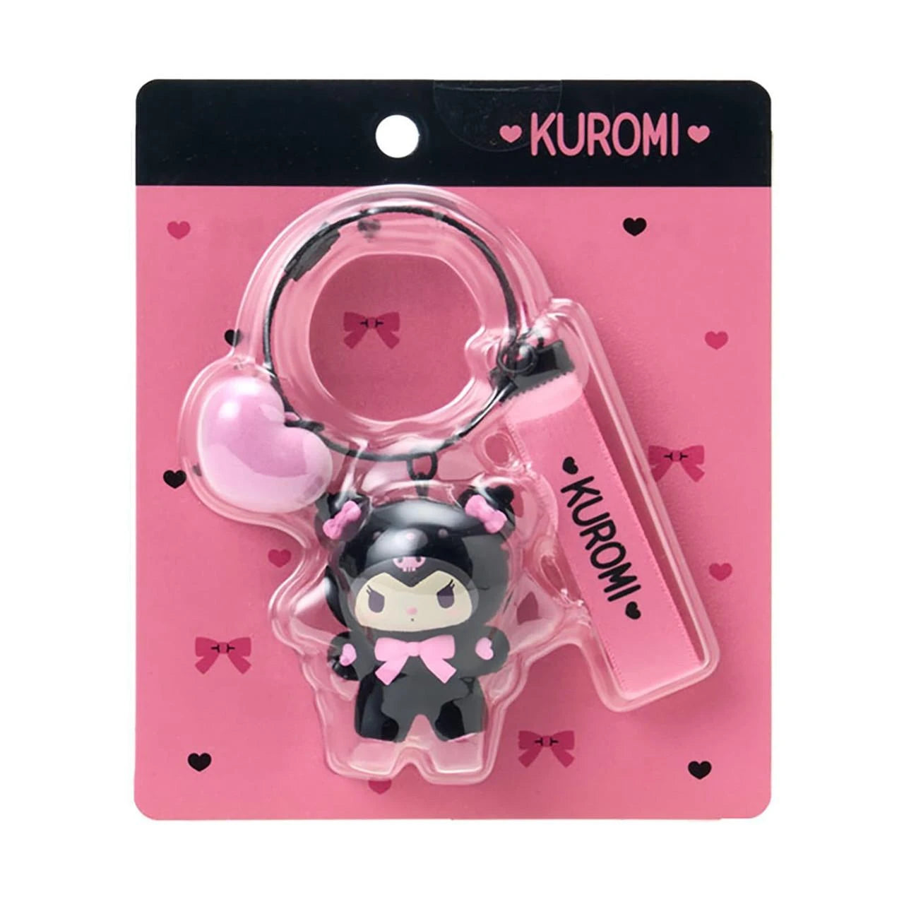 sanrio-kuromi-makkuro-animals-keychain-accessory
