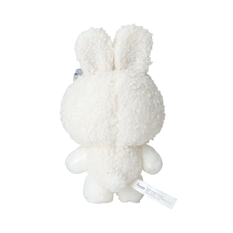 sanrio-my-melody-fluffy-snow-rabbit-mascot-holder-keychain