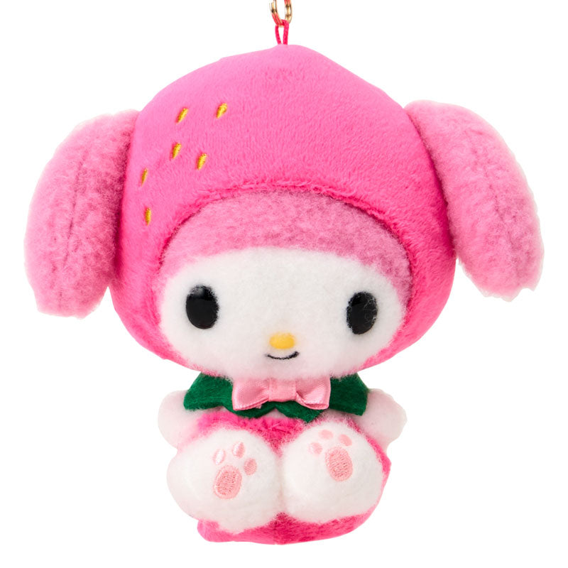 sanrio-my-melody-fruits-mascot-holder-keychain