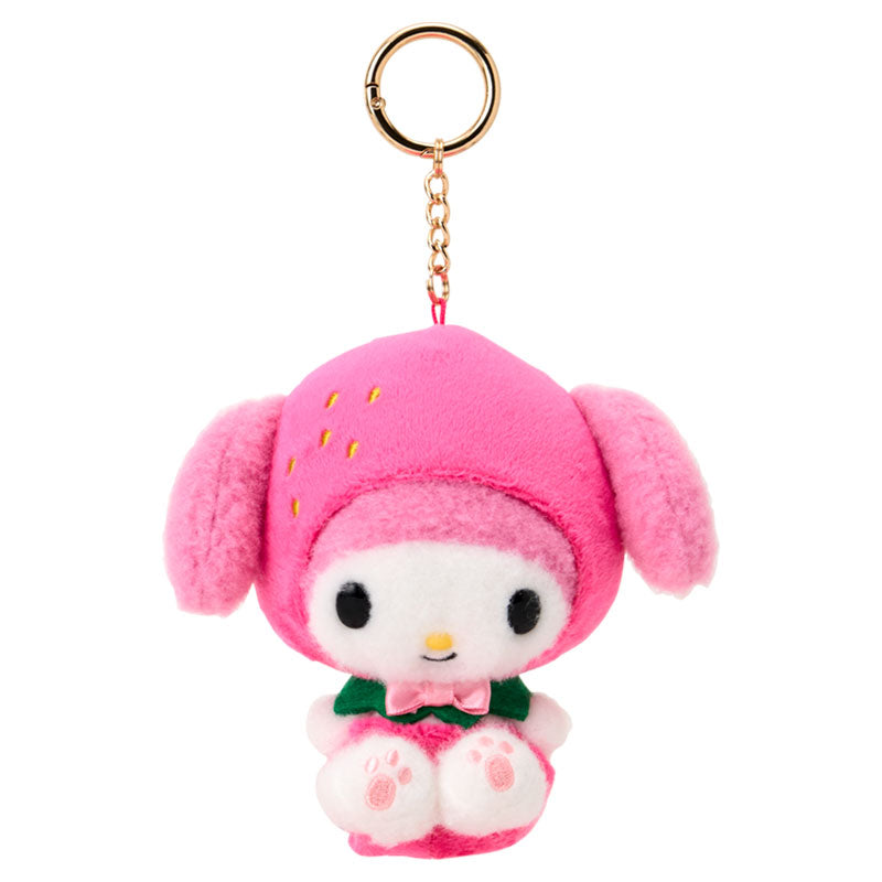 sanrio-my-melody-fruits-mascot-holder-keychain