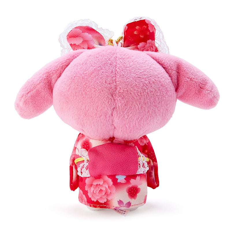 sanrio-my-melody-red-gradient-kimono-mascot-holder-keychain