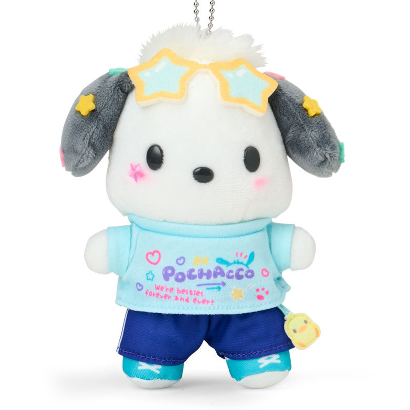 sanrio-pochacco-academy-sparkle-festival-mascot-holder-keychain