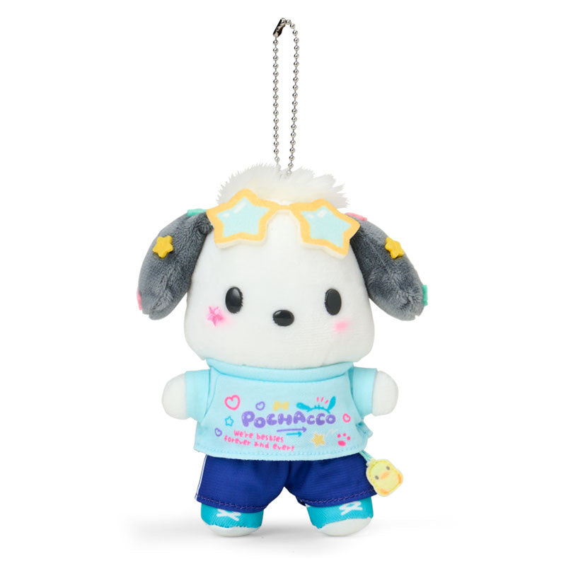 sanrio-pochacco-academy-sparkle-festival-mascot-holder-keychain