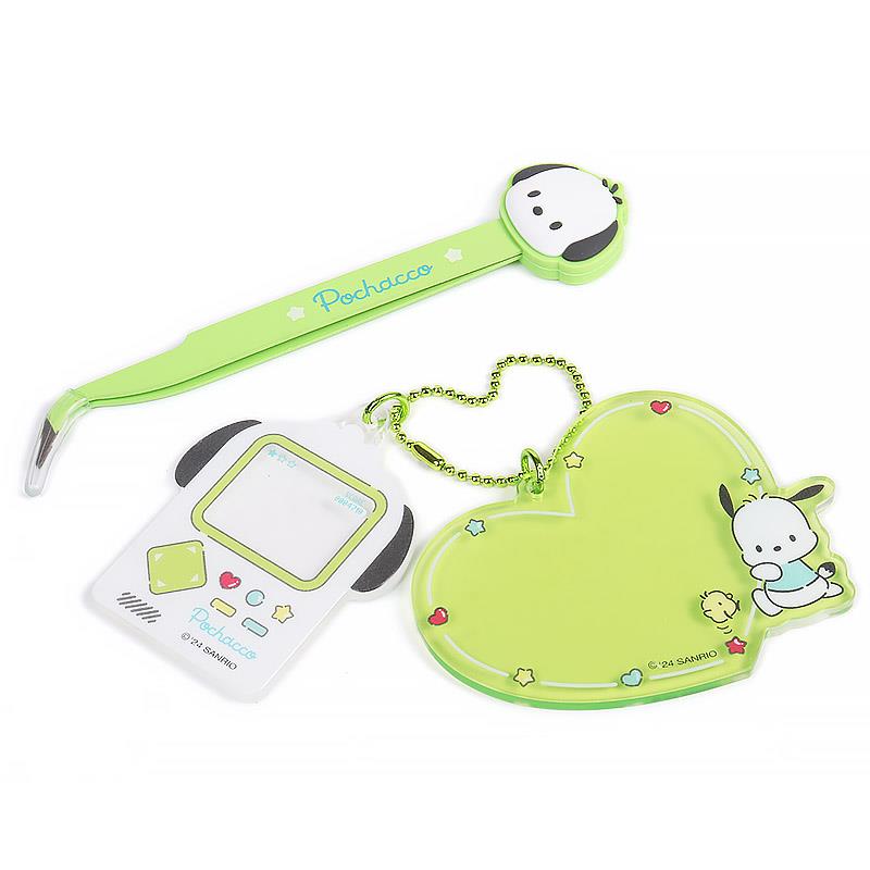 sanrio-pochacco-enjoy-idol-series-tweezers-deco-charm-set