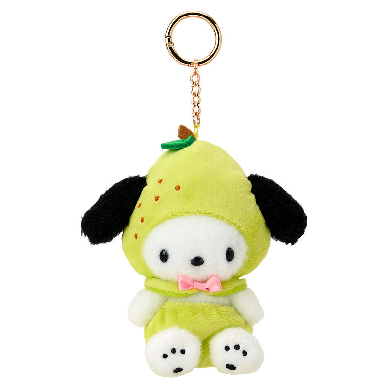 sanrio-pochacco-fruits-mascot-holder-keychain