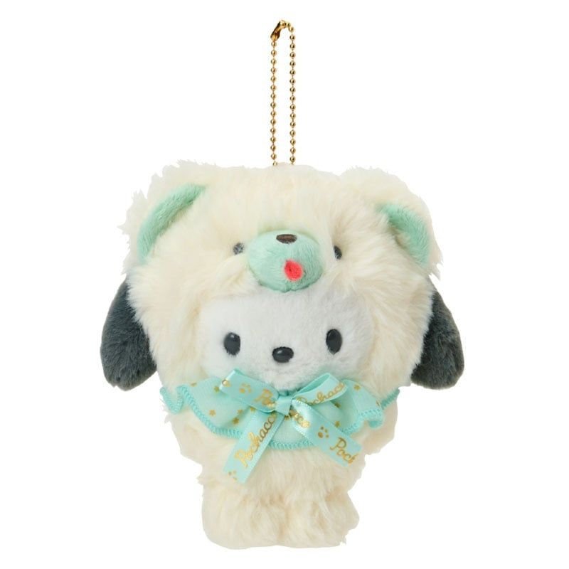 sanrio-pochacco-fuwa-mosa-fluffy-teddy-mascot-holder-keychain
