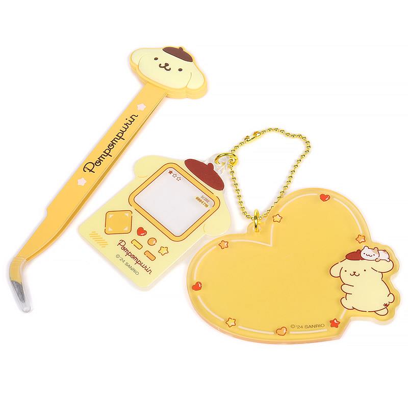 sanrio-pompompurin-enjoy-idol-series-tweezers-deco-charm-set