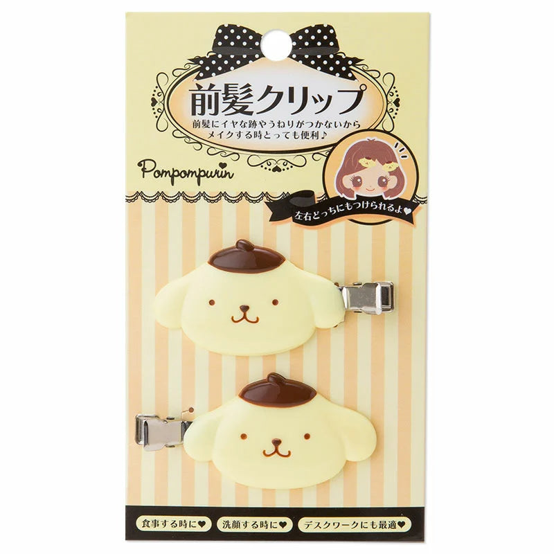 sanrio-pompompurin-face-hair-clip-set-of-2