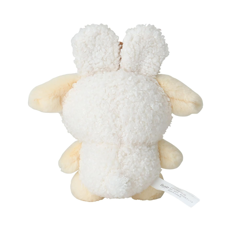 sanrio-pompompurin-fluffy-snow-rabbit-mascot-holder-keychain
