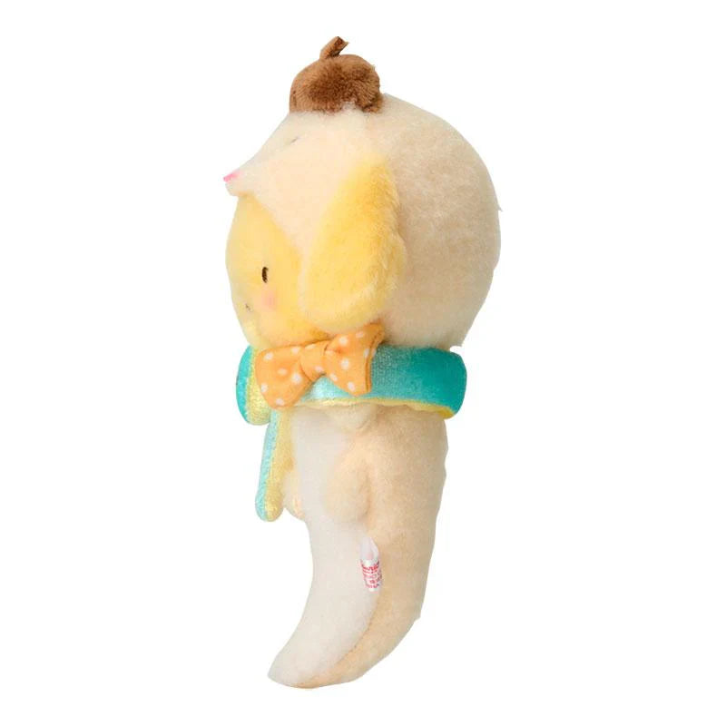 sanrio-pompompurin-lucky-zodiac-snake-mascot-holder-keychain