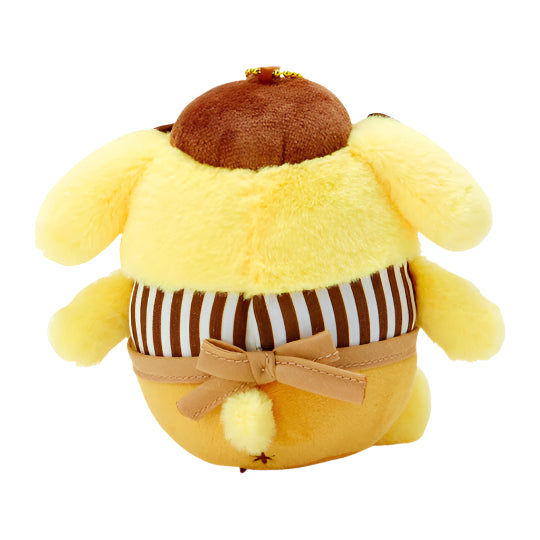 sanrio-pompompurin-maid-diner-mascot-holder-keychain