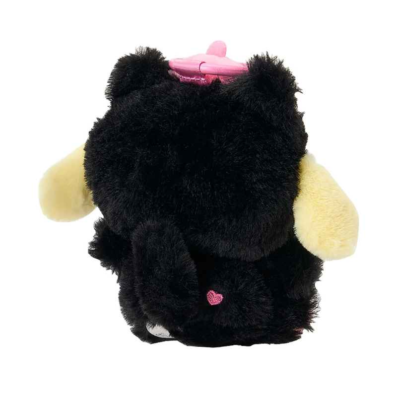 sanrio-pompompurin-makkuro-animals-mascot-holder-keychain