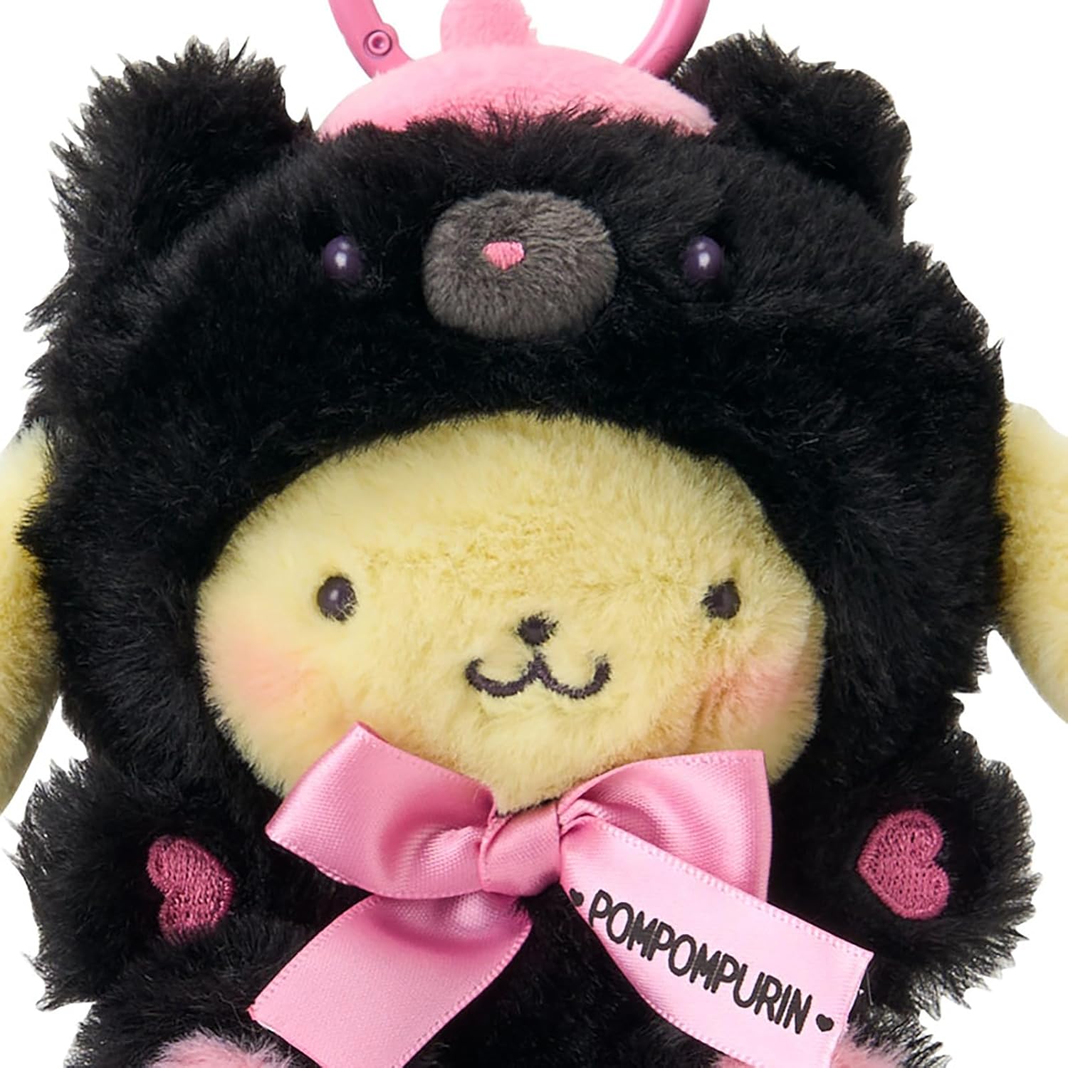 sanrio-pompompurin-makkuro-animals-mascot-holder-keychain
