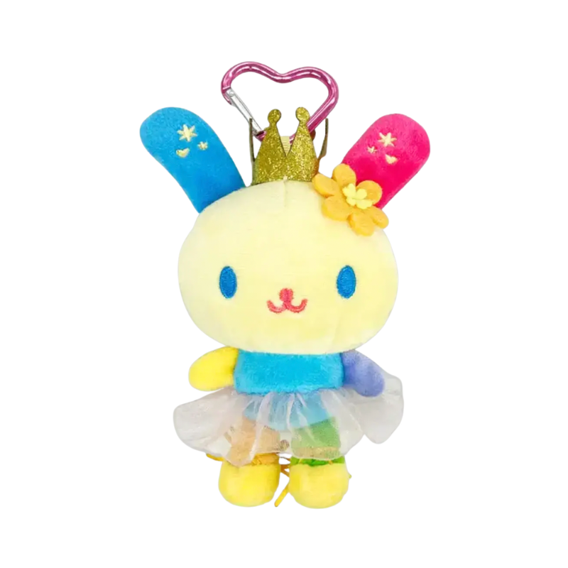 sanrio-usahana-ballerina-heart-carabiner-mascot-holder-keychain