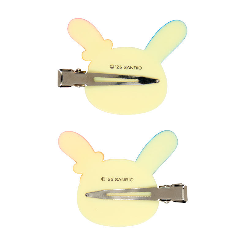 sanrio-usahana-face-hair-clip-set-of-2