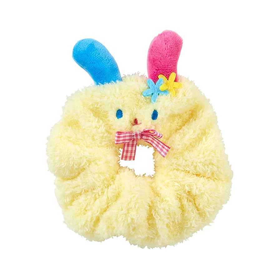 sanrio-usahana-face-shaped-scrunchie-hair-tie