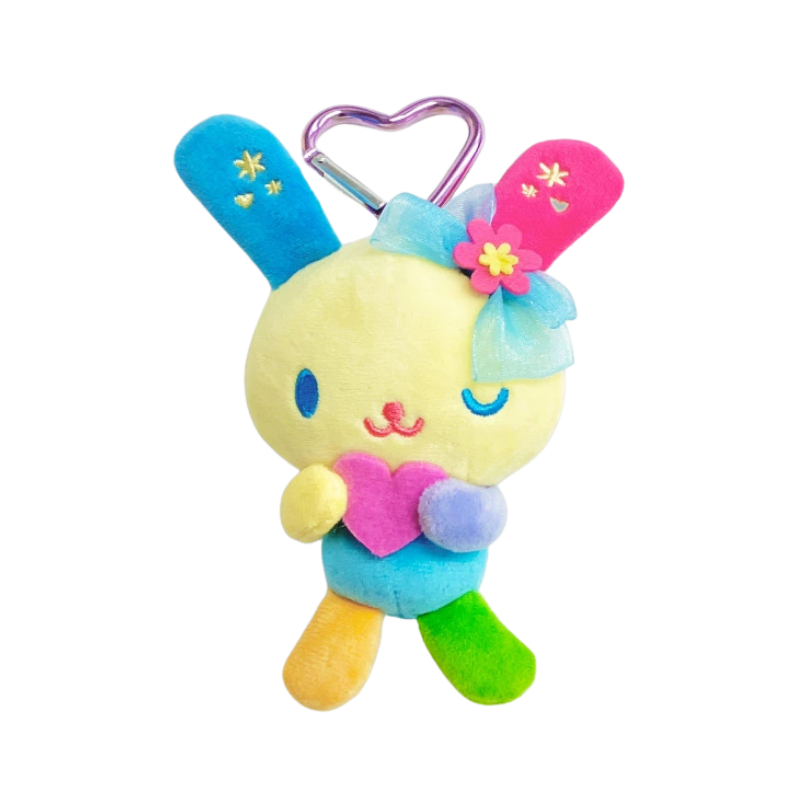 sanrio-usahana-heart-carabiner-mascot-holder-keychain