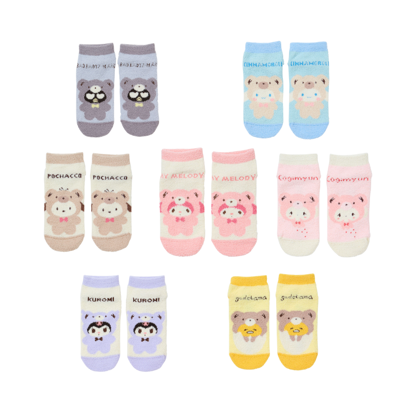 sanrio-winter-fluffy-socks