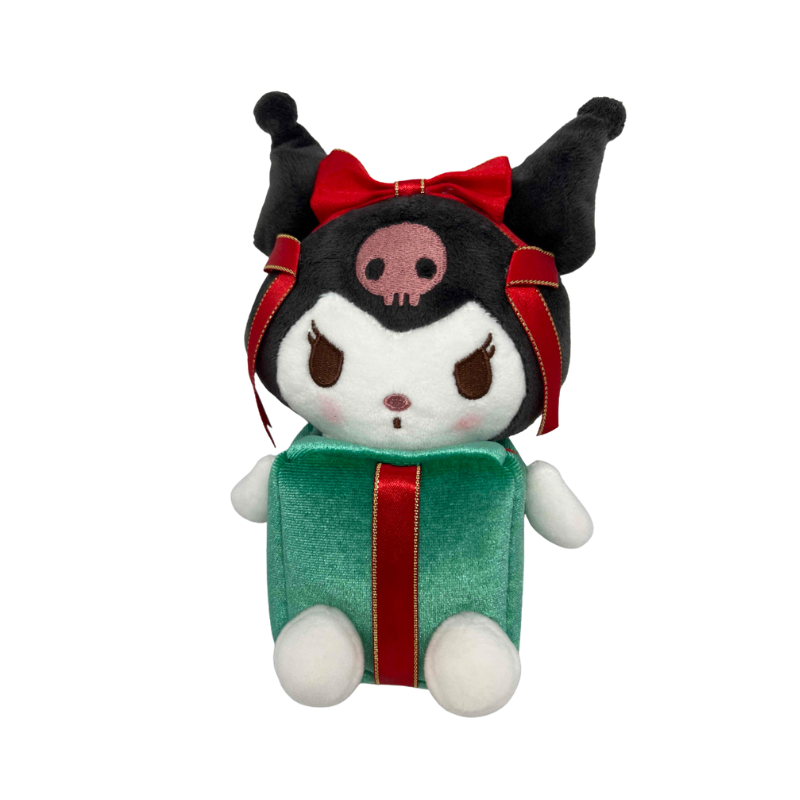 sanrio-x-avail-kuromi-christmas-gift-mascot-holder-keychain