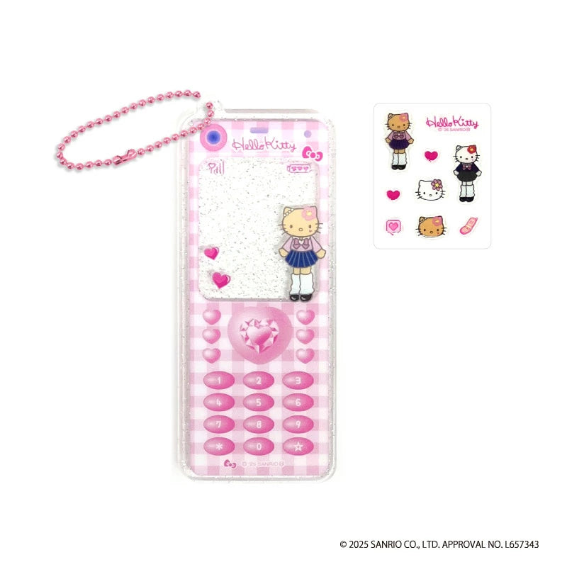 sanrio-x-kiddyland-gogo-gal-hello-kitty-glitter-phone-charm-blind-box-1pc-