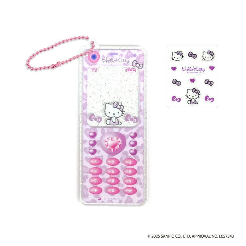 sanrio-x-kiddyland-gogo-gal-hello-kitty-glitter-phone-charm-blind-box-1pc-